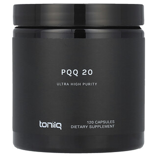 Toniiq, PQQ 20, 120 Cápsulas (20 mg por Cápsula)
