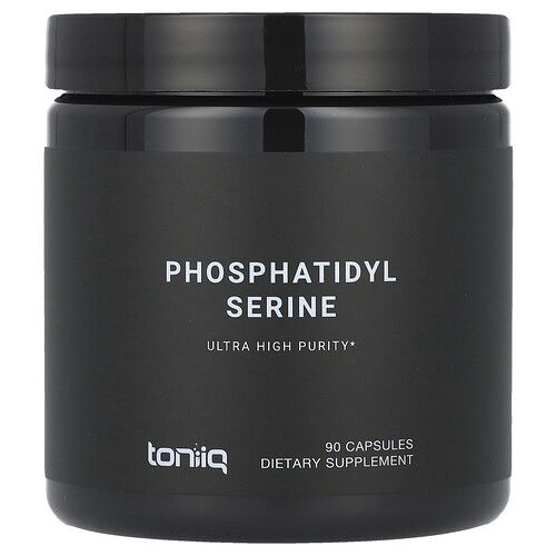 Toniiq Phosphatidyl Serine, 90 Capsules (200 mg per Capsule)