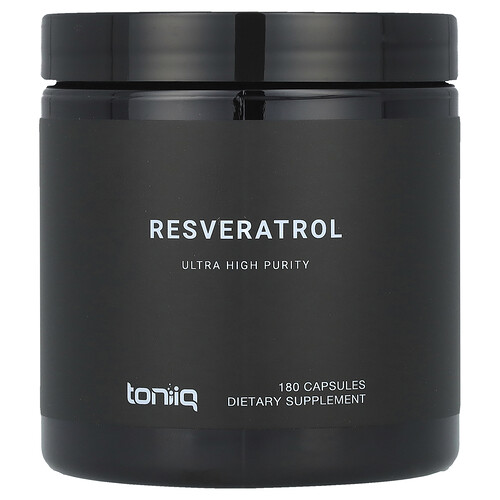 Toniiq Resveratrol 180 Capsules (300 mg per Capsule)