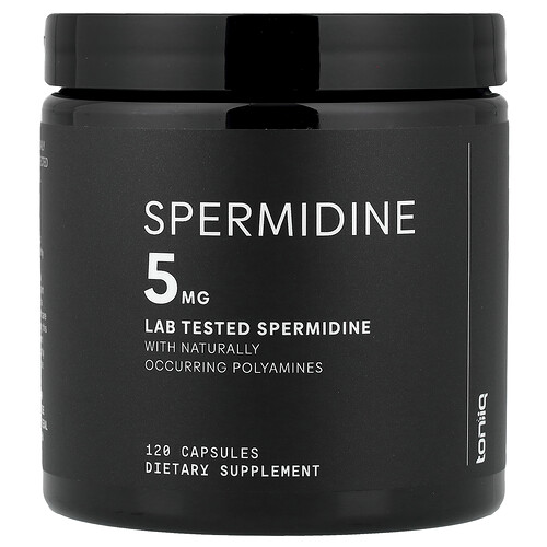 Toniiq, Spermidin, 120 Kapseln, (2,5 mg pro Kapsel)
