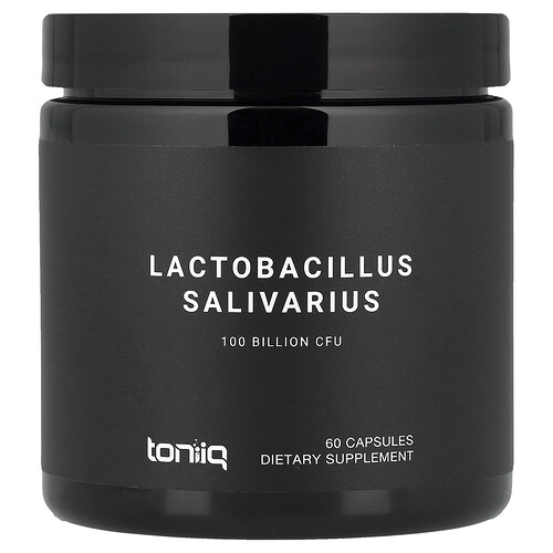 Toniiq, Lactobacillus Salivarius, 60 Kapseln