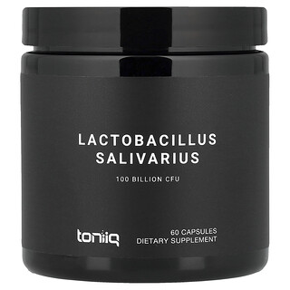 Toniiq, Lactobacillus salivarius, 60 cápsulas