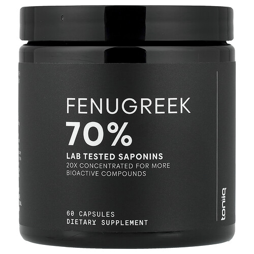 Toniiq Fenugreek 70% 60 Capsules
