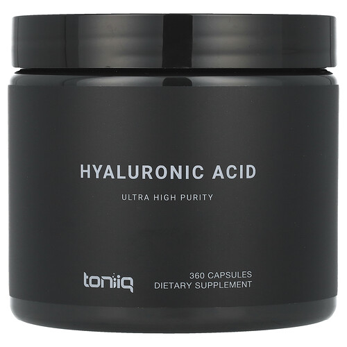Toniiq Hyaluronic Acid, 360 Capsules