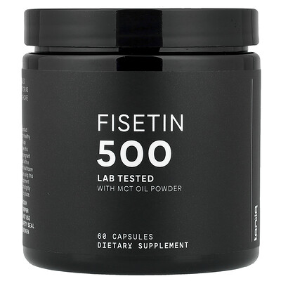 Product Image for Toniiq, Fisetin 500, 60 Capsules