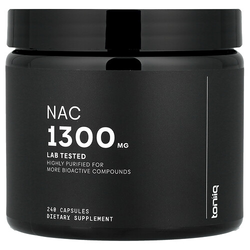 Toniiq NAC 240 Capsules (650 mg per Capsule)
