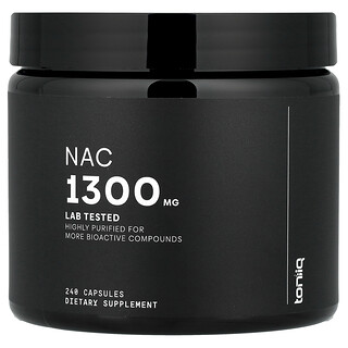 Toniiq, NAC，1300 毫克，240 粒膠囊（每粒膠囊 650 毫克）