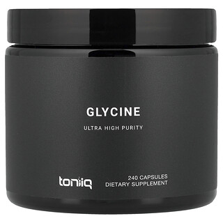 Toniiq, Glicina, 240 cápsulas (650 mg por cápsula)