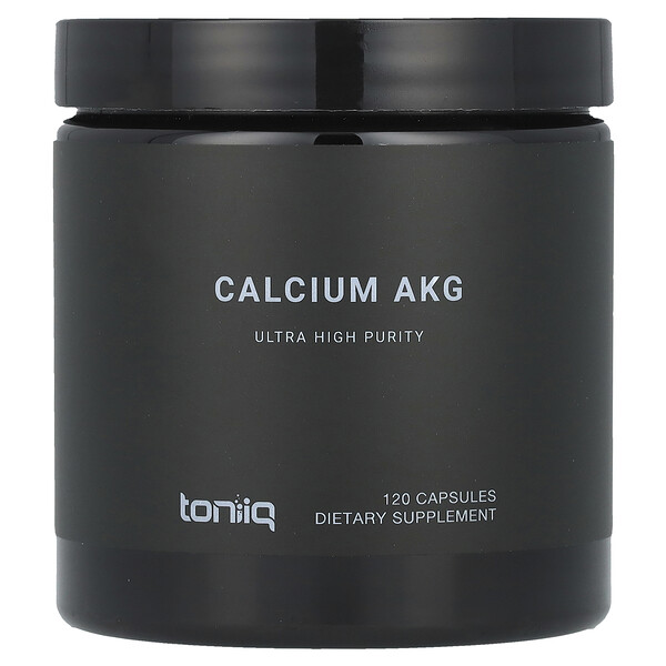 Toniiq Calcium AKG, 120 Capsules