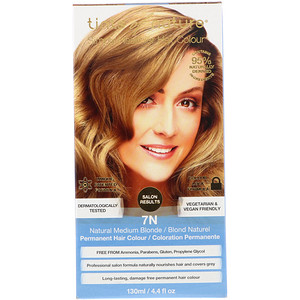 Отзывы о Тинтс оф Нэйчэр, Permanent Hair Color, Natural Medium Blonde, 7N, 4.4 fl oz (130 ml)