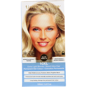 Отзывы о Тинтс оф Нэйчэр, Permanent Hair Color, Extra Light Blonde, 10XL, 4.4 fl oz (130 ml)