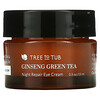 Tree To Tub, Ginseng Green Tea, Retinol Night Repair Eye Cream, 0.5 oz (15 ml)