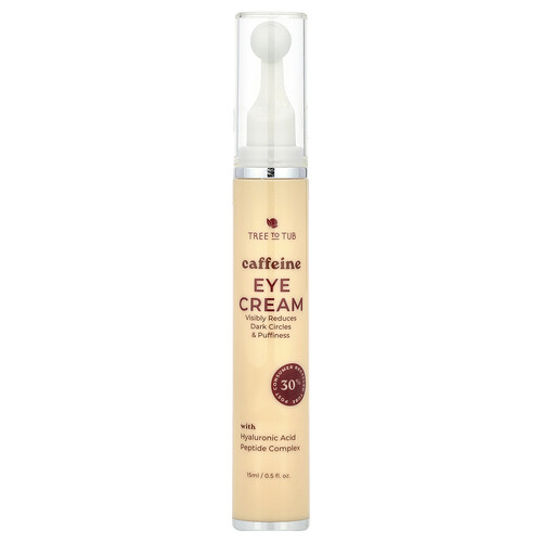 Tree To Tub, Caffeine Eye Cream, 0.5 fl oz (15 ml)
