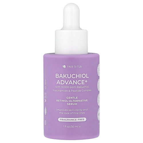 Tree To Tub, Bakuchiol Advance+ Serum, parfümfrei, 30 ml