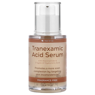 Product Image for Tree To Tub, Tranexamic Acid Serum, Fragrance Free, 1 fl oz (30 ml)