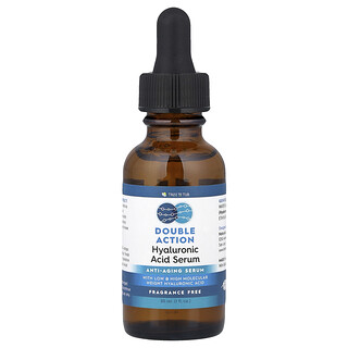 Tree To Tub, Sérum de ácido hialurónico de doble acción, Sin fragancia, 30 ml (1 oz. líq.)