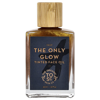 The Organic Skin Co., The Only Glow, Aceite facial con color, Profundo, 30 ml (1 oz. líq.)
