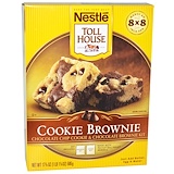 Nestle Toll House, Cookie Brownie, смесь для приготовления шоколадных брауни с шоколадной крошкой, 17 7/8 унций (506 г) отзывы