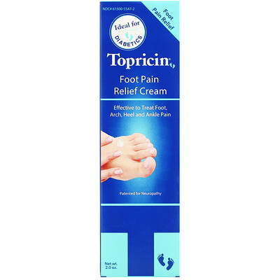 

Foot Pain Relief Cream, 2.0 oz