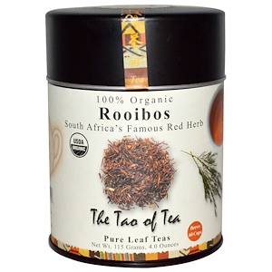 The Tao of Tea, 100% органический, знаменитый «красный куст» Южной Африки, ройбос, 4,0 унции (115 гр)