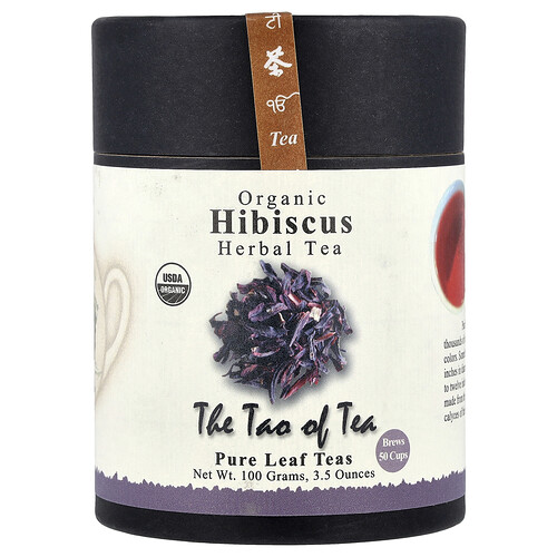 The Tao Of Tea Organic Herbal Tea, Hibiscus, Caffeine Free, 3.5 oz (100 g)