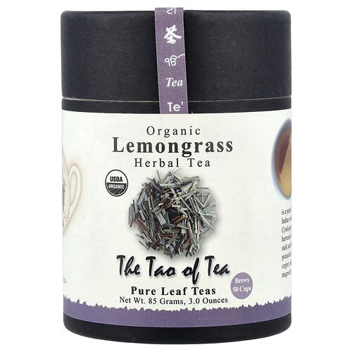 The Tao of Tea, Organic Herbal Tea, Lemongrass, Caffeine Free, 3 oz (85 g)