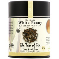Organic Bai Mudan White Tea, White Peony, 2.0 oz (57 g) - изображение