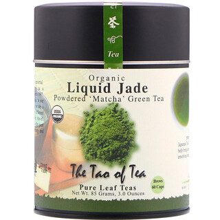The Tao of Tea, 有機綠茶抹茶粉，Liquid Jade，3 盎司（85克）