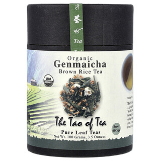 The Tao of Tea, Ceai de orez brun organic cu genmaicha, 100 g (3,5 oz)
