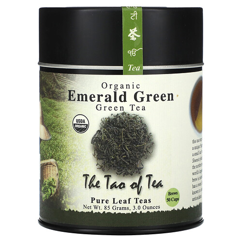 The Tao Of Tea Organic Green Tea, Emerald Green , 3 oz (85 g)