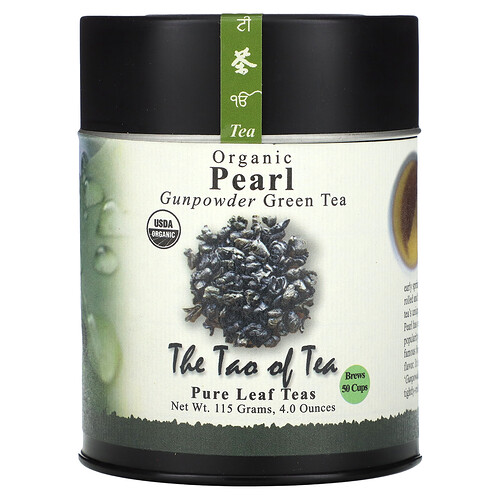 The Tao Of Tea Organic Gunpowder Green Tea, Pearl, 4 oz (115 g)