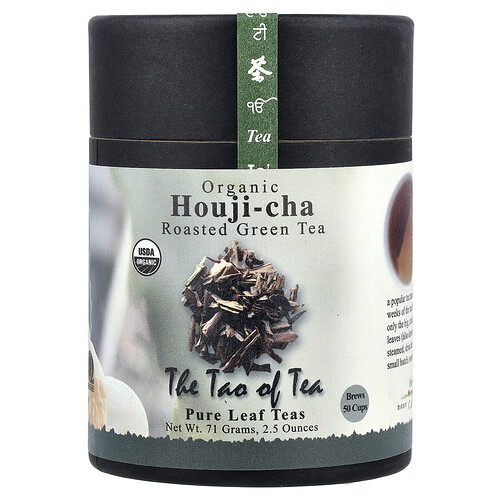 The Tao Of Tea Organic Houji-cha, Roasted Green Tea, 2.5 oz (71 g)