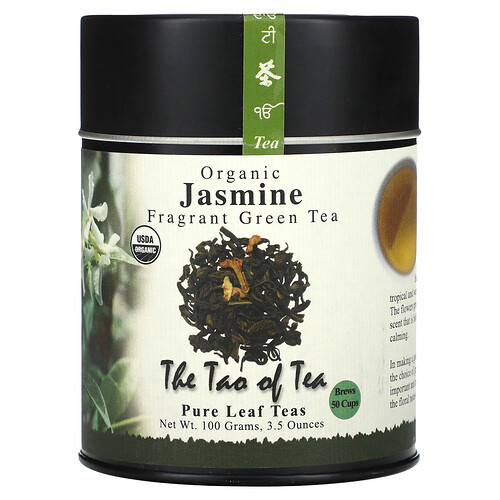 The Tao Of Tea Organic Fragrant Green Tea, Jasmine , 3.5 oz (100 g)