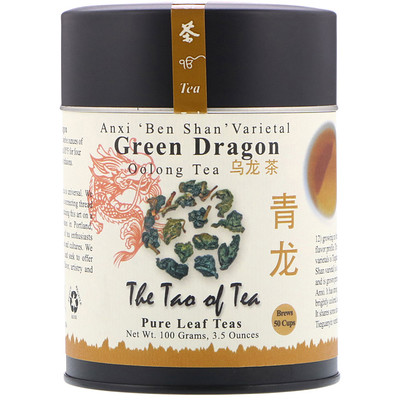 The Tao of Tea Чай улун "Зеленый дракон", 3.5 унции (100 г)