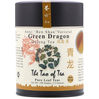 The Tao of Tea, الشاي الصيني الاسود، التنين الأخضر، 3.5 أونصات (100 غرام)