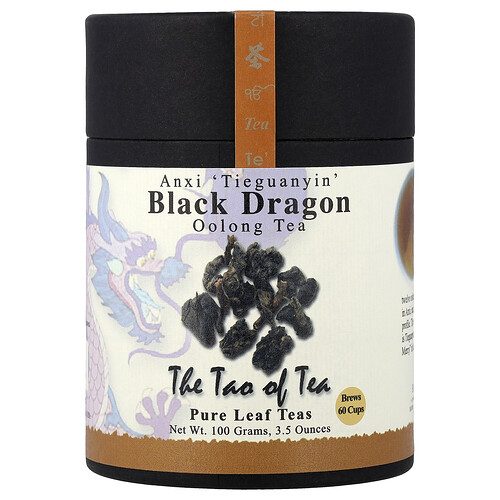 The Tao Of Tea Oolong Tea, Black Dragon, 3.5 oz (100 g)