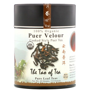 Отзывы о Зе Тао оф Ти, 100% Organic Puer Tea, Puer Velour, 3 oz (85 g)