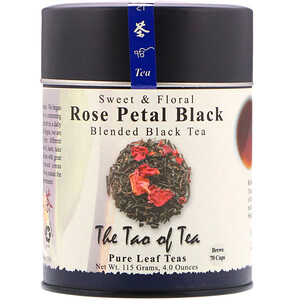 Sweet & Floral Blended Black Tea, Rose Petal Black