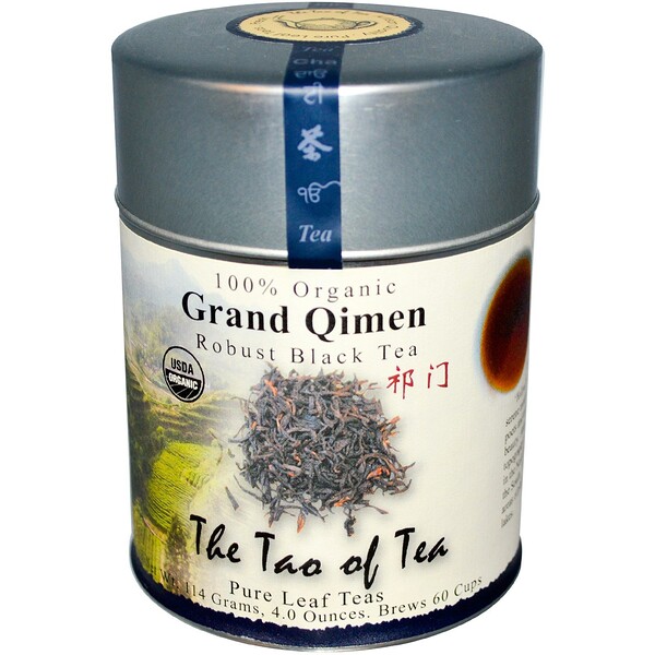 The Tao Of Tea Organic Grand Qimen Robust Black Tea 4 Oz 114 G Iherb 6401