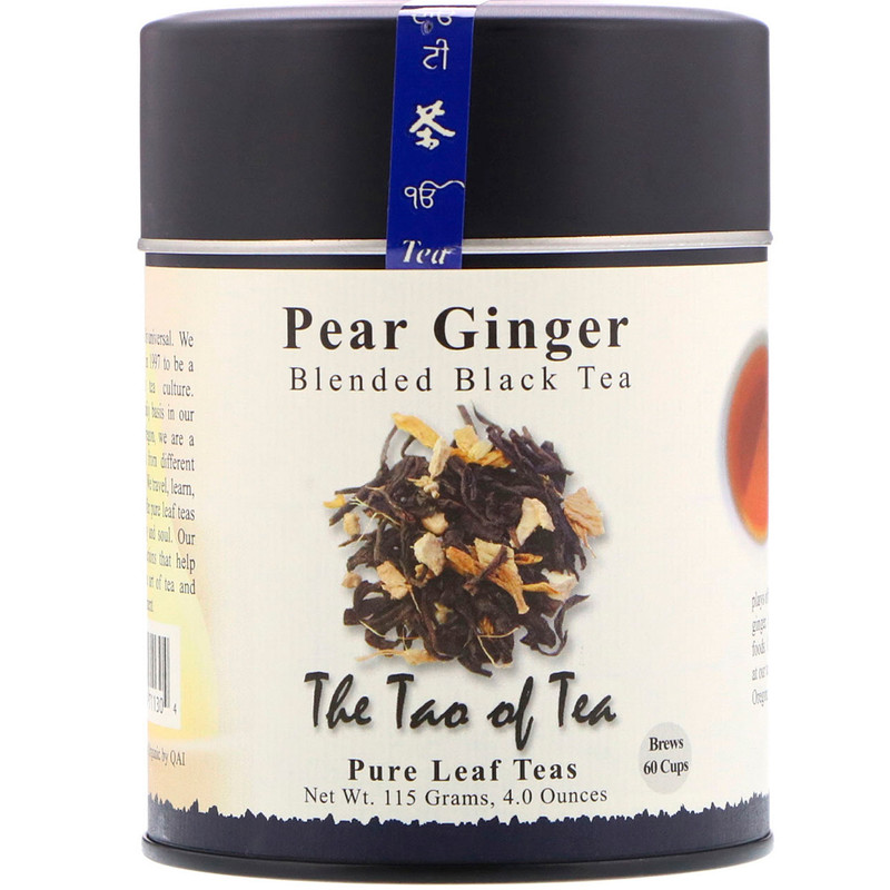 The Tao of Tea, Blended Black Tea, Pear Ginger, 4 oz (115 g) iHerb