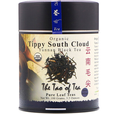 The Tao of Tea 有機雲南紅茶,雲南毛尖,3.5盎司(100克)