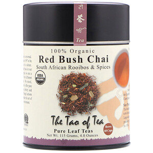 Зе Тао оф Ти, 100% Organic South African Rooibos & Spices, Red Bush Chai, 4 oz (115 g) отзывы покупателей