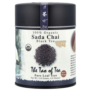 The Tao of Tea, Chá Preto 100% Orgânico, Sada Chai, 115 g (4 oz)