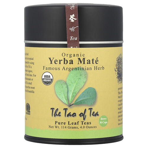 The Tao Of Tea Organic Yerba Mate, 4 oz (114 g)