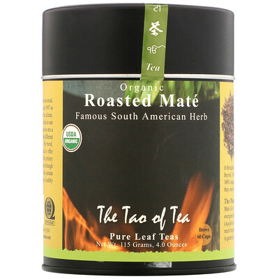 The Tao of Tea Органический жареный мате, 115 г (4,0 унции)