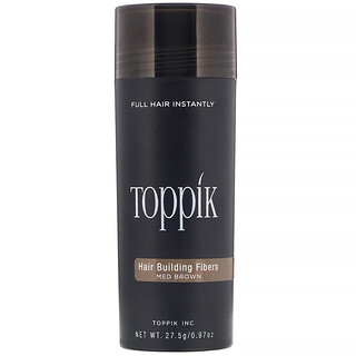 Toppik, Hair Building Fibers, Medium Brown, 27,5 g