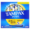 Tampax,Pearl（パール）、レギュラー、無香料、タンポン36個