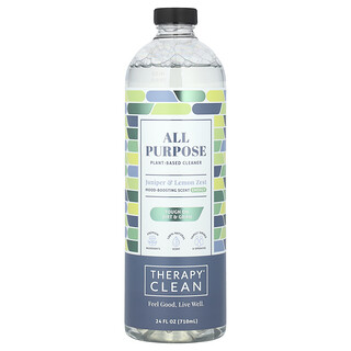Therapy Clean, Detergent multifuncțional, ienupăr și coajă de lămâie, 24 fl oz (710 ml)