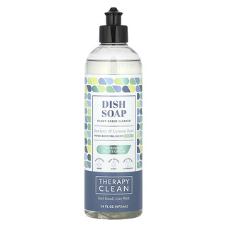 Therapy Clean, Săpun de vase, ienupăr și coajă de lămâie, 16 fl oz (473 ml)