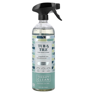 Therapy Clean, Tub & Tile, detergente di origine vegetale, scorza di pompelmo, 710 ml
